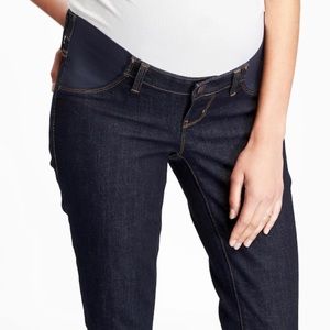 Skinny Side Panel Maternity Jeans 10 Short